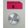 Image 1 : 1 Oz .9999 Silver 2025 Canada Maple Leaf Coin 