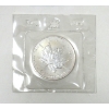 Image 1 : 1 Oz .9999 Silver 1989 Maple Leaf Coin 