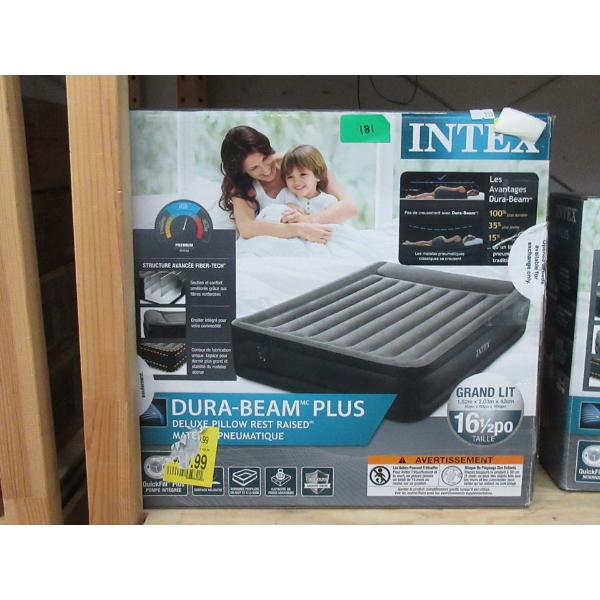  Intex Dura-Beam Queen Inflatable Mattress