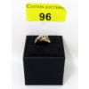 Image 3 : Ladies Estate 10KT Yellow Gold Cluster Ring 