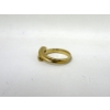 Image 2 : 14KT Yellow Gold Ladies Estate 3-Stone Ring