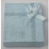 Image 3 : New Blue and White Diamond Heart Necklace