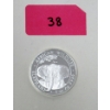 Image 1 : 1 Oz .9999 Silver African Wildlife Elephant Coin 