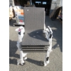 Image 1 : 4 Stacking Patio Chairs with Metal Frames