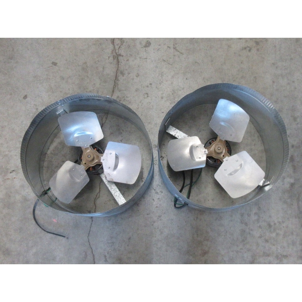 2 Fasco Blower Motors with Fans