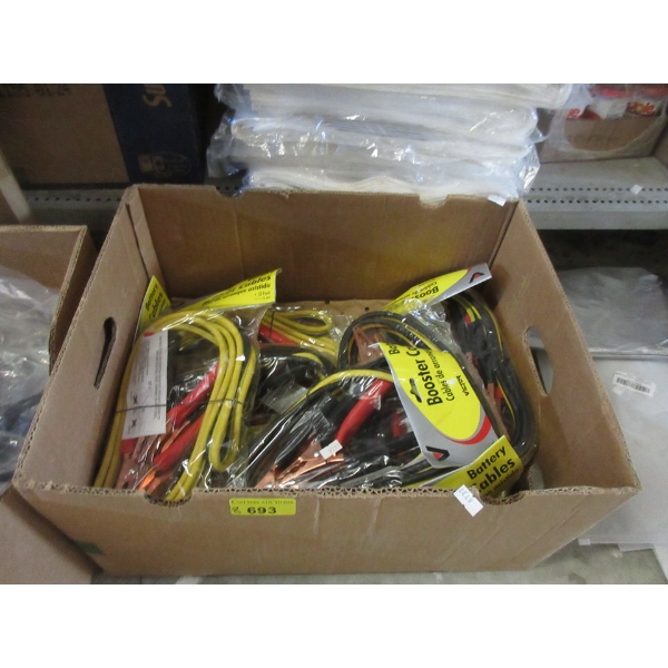 8 New Victor 12' Battery Booster Cables 