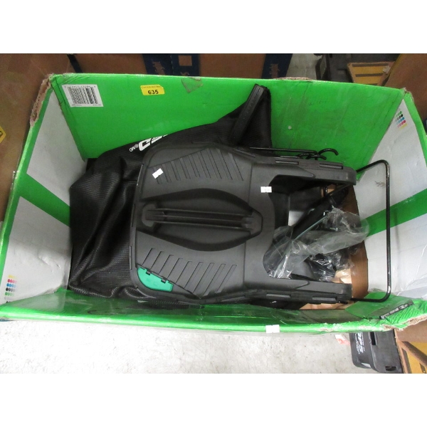 Two 12 A Electric Lawn Mower Bags 