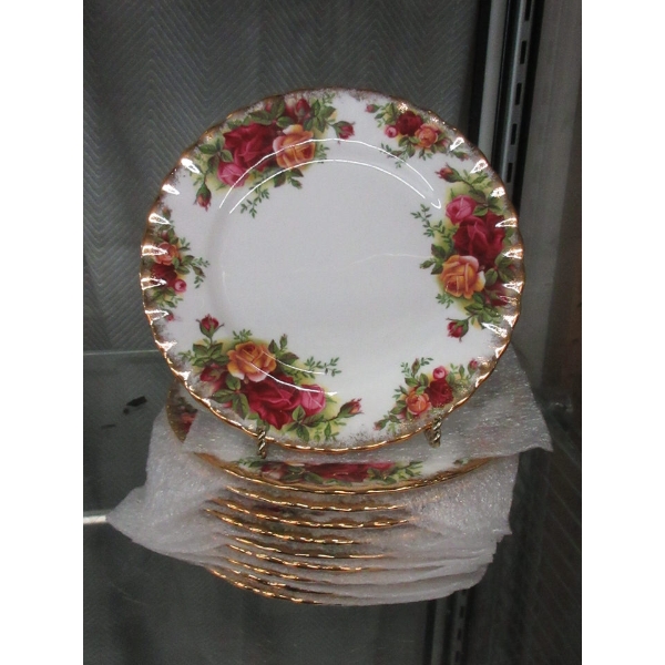 10 Royal Albert "Old Country Roses" 6.25" Plates