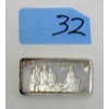 Image 1 : 1 Oz .999 Silver Declaration of Independence Art Bar 