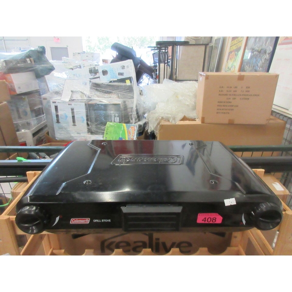 Portable Coleman Propane Grill Stove