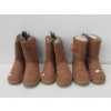 Image 1 : 3 New Pairs of Women's Brown Fleece Lined Boots