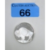 Image 1 : 1 Oz .999 Silver Buffalo/Indigenous Round 