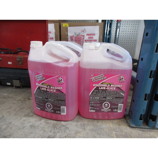 6 x 3.78 L  Summer Windshield Washer Fluid