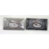 Image 1 : 2 x 1 Oz .999 Fine Titanium Brown Snake Motif Bars 