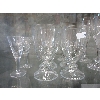 Image 2 : 18 Assorted Patterned Crystal Stemware - Preowned 