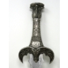 Image 3 : Fantasy Knife with 10" Blade - 4" Wide Hilt