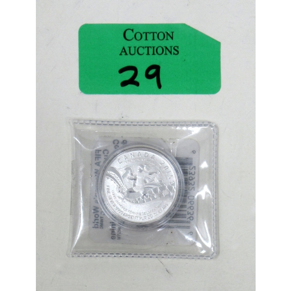 .9999 Silver FIFA Women's World Cup $20 Coin 