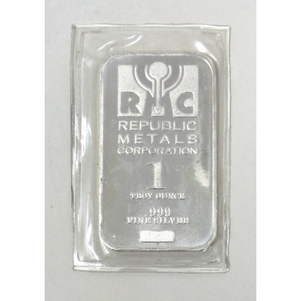 1 Oz .999 Silver RMC Bar 