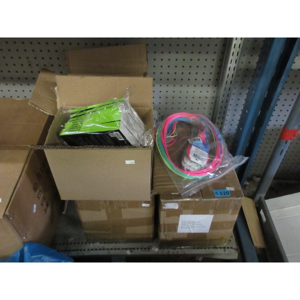 2 Boxes Each of Screen Protectors & USB Cables	