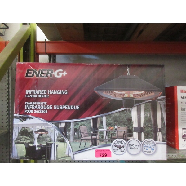 Ener-G+ Infrared Hanging Gazebo Heater