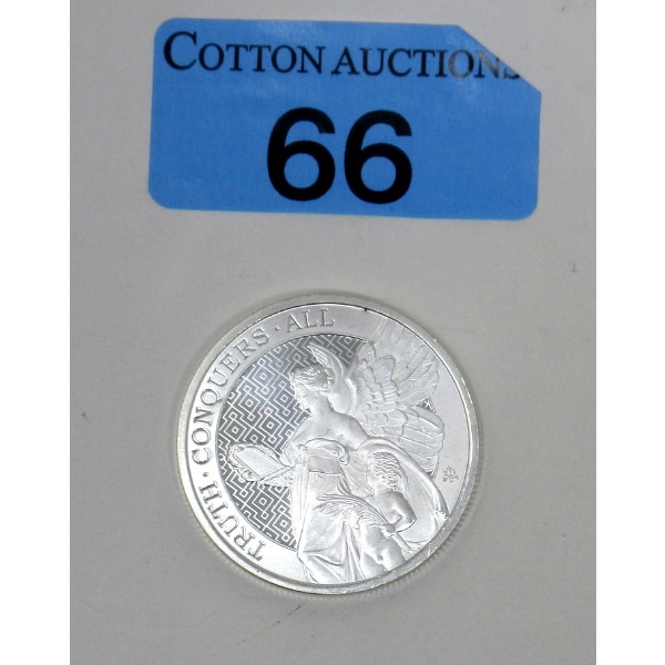 1 Oz .999 Silver 2022 Truth Conquers All Coin 