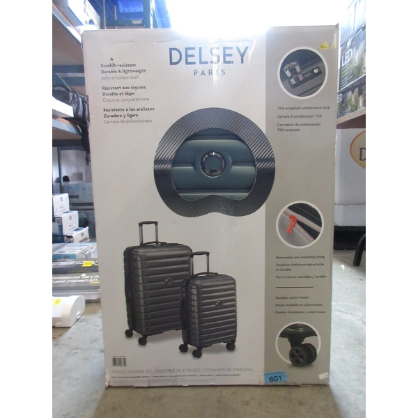 Delsey 2-Piece Spinner Luggage Set