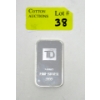 Image 1 : 1 Oz .999 Silver TD Bank Investor Bar 