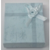 Image 3 : New Blue and White Diamond Heart Necklace