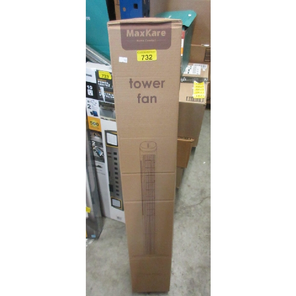 New MaxKare Tower Fan in Box