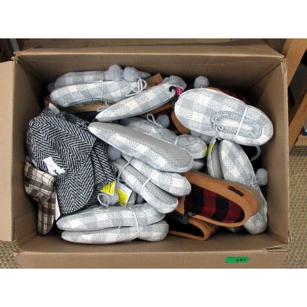 15+ New Pairs of Slippers, Caps & Clothing