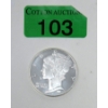 Image 1 : 1 Oz .999 Silver Liberty 2-Sided Round 
