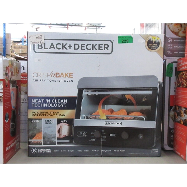 Black & Decker Crisp & Bake Air Fry Toaster Oven