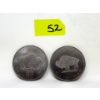 Image 1 : 2 x 1 Oz .999 Fine Titanium Buffalo Rounds 