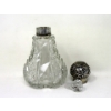 Image 4 : Large Antique Sterling Silver Topped Perfume Bottle