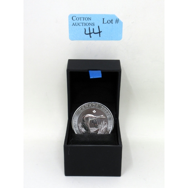 2 Oz .9999 Silver 2025 Canada Goose Coin 