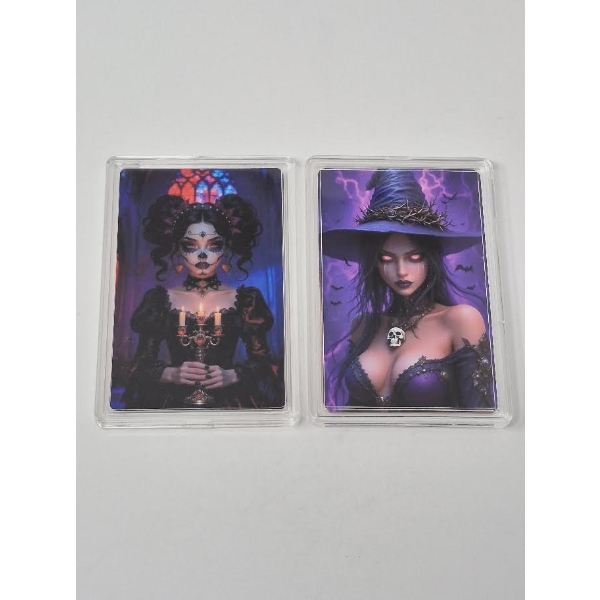2 x 1 Oz .999 Copper Vixen Series Art Bars