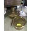 Image 1 : Brass 2 Piece Coal Hot Pot Cooker