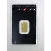 Image 2 : 1/10 Oz/ 3.10 Grams .9999 Fine Gold Argor-Heraeus Certified Bar 