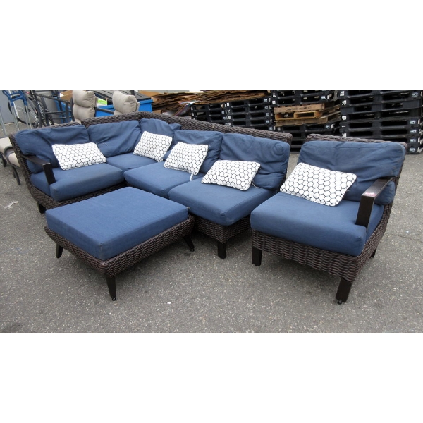 6 Piece Modular Patio Furniture Set - Customer Return