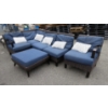 Image 1 : 6 Piece Modular Patio Furniture Set - Customer Return