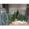 Image 1 : 13 Assorted Tree Models and Décor - Some Illuminated