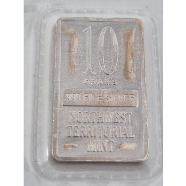 10 Gram .999 Silver Northwest Territorial Mint Bar