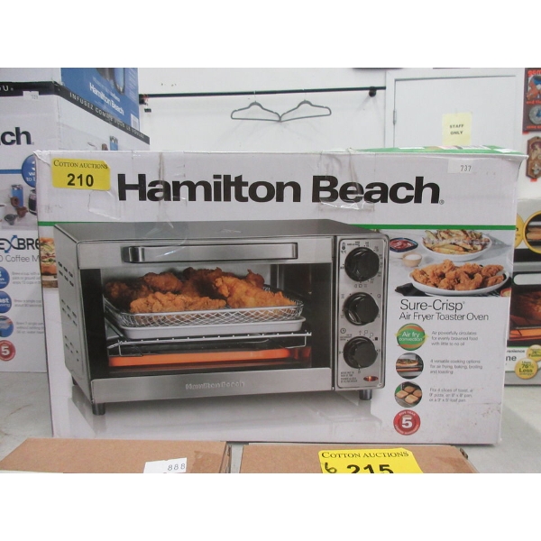 Hamilton Beach Sure-Crisp Air Fryer Toaster Oven