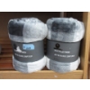 Image 1 : 2 New Velvet Plush Throw Blankets - Grey