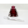 Image 3 : 1 Red Crystal & 1 Pink Art Glass Perfume Bottle
