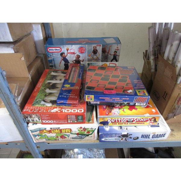 8 Piece Lot of New and Customer Return Games