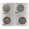 Image 9 : 16 Vintage Canadian Silver Dimes - 1909 to 1934
