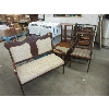 Image 1 : 8 Piece Lot of Vintage Furniture & Mirror