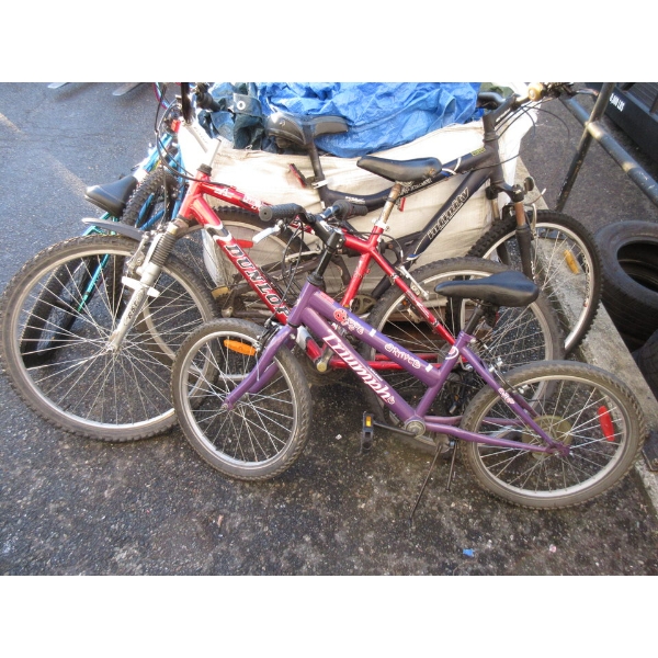3 Assorted Preowned Bicycles - As Is