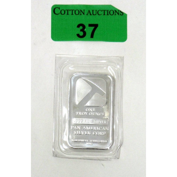 1 Oz .999 Silver NWTM Bar 